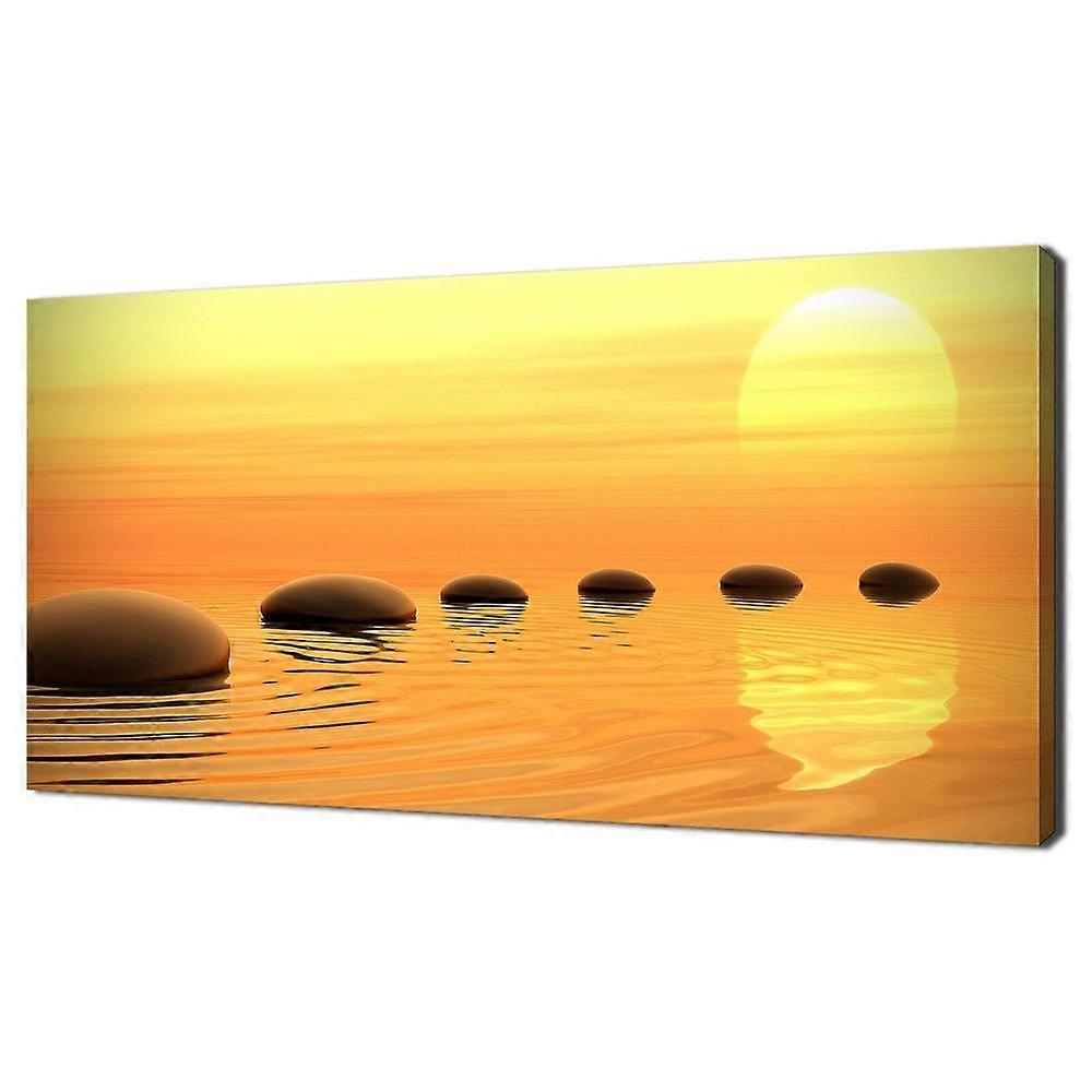 Zen Stones Path Jigsaw Puzzle Brain Teaser H2600