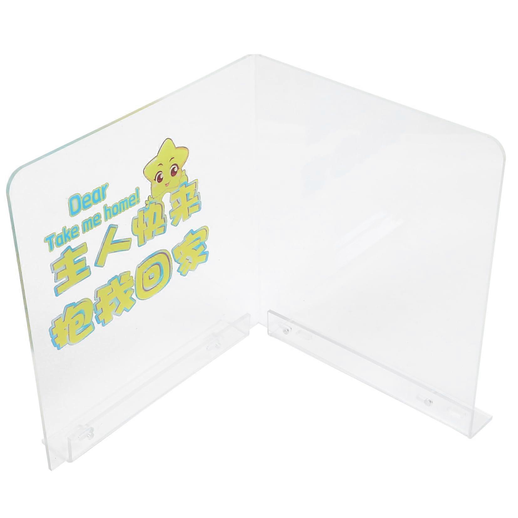 Plastic Blocker for Vending Machine Accessory, Easy Clean Arcade Prize Machine Part for Restocking