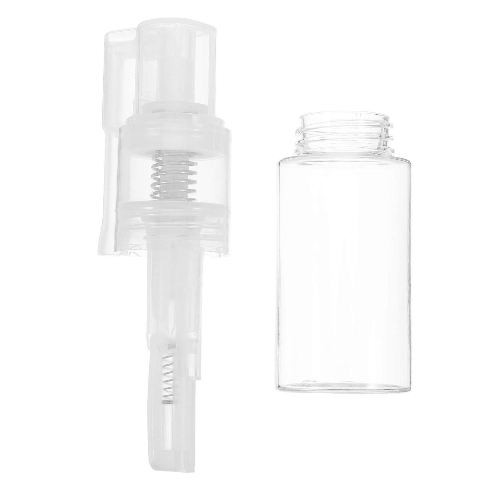 Empty Powder Sprayer Portable Spray Bottle For General Users Transparent Material 3.3x3.3cm 1Pack