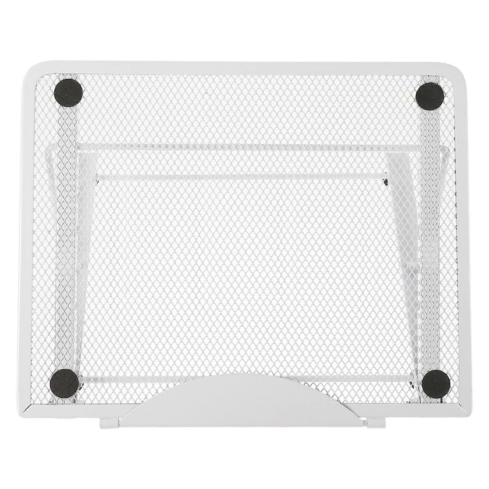 Adjustable Laptop Rack Folding Computer Stand for Tablet 1Pcs White