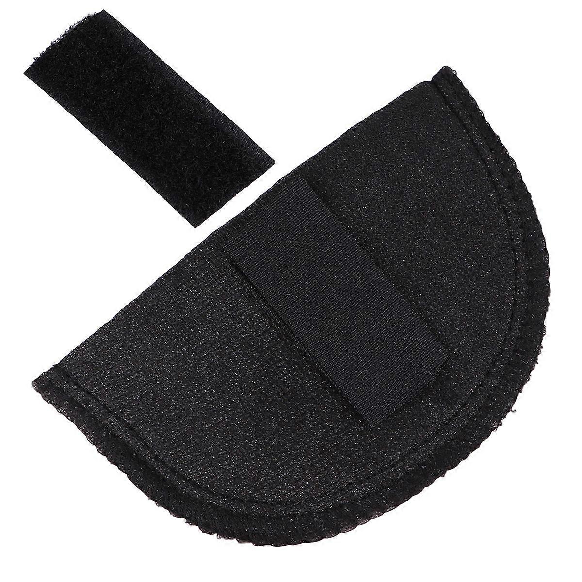 Sponge Shoulder Pad Broaden Shoulder Complement Shape Smooth Contours Lightweight Resilient 1 Pair For Suit Clothes
