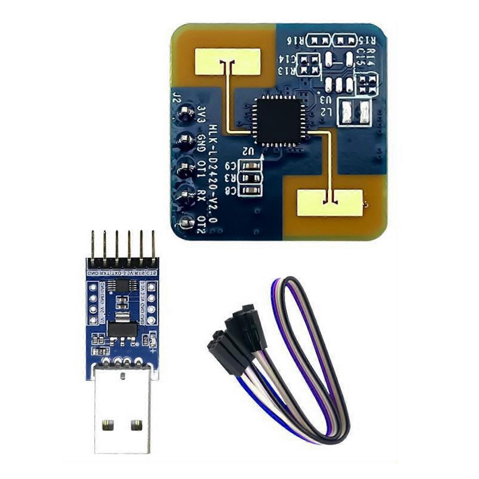 Wireless Motion Sensors Module With 60 Degree Detection Angled For IoTs And Automation Projects Multicolor