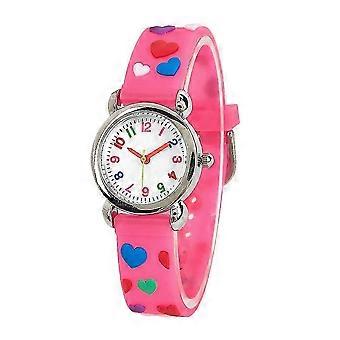 Meisjes horloges hart riem kids horloge kinderen polshorloge mooie kinderen horloge polshorloge