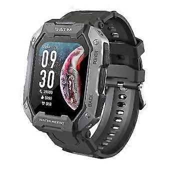 Portable C20 Military 2022 Smart Watch Men's IP68 5atm Outdoor Sports Fitness 26s