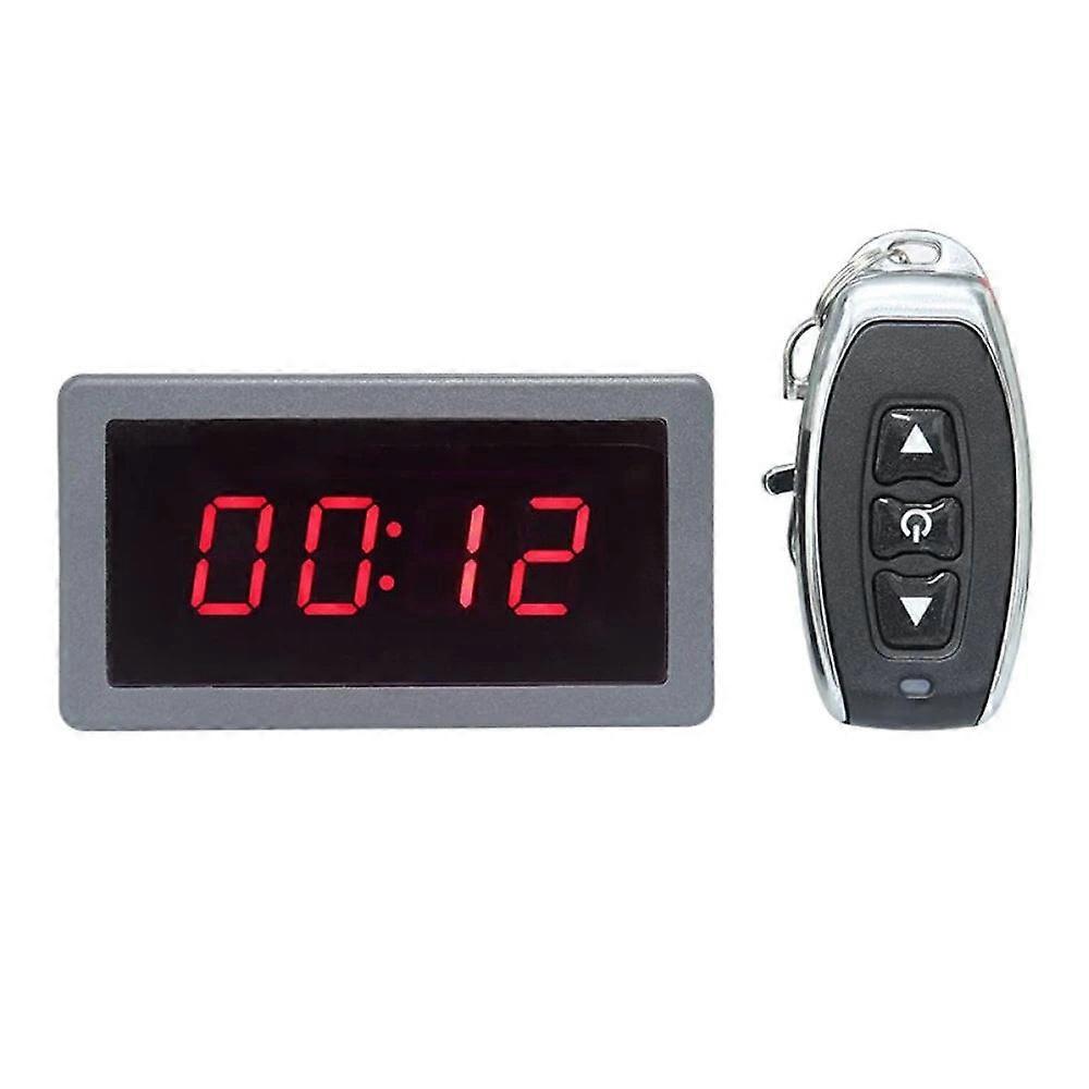 4 Digit Wireless Remote Timer Switch Dc6-30v Lcd Digital Counter Module 0~99.99 Seconds Counting Range Remote Timer Delay Switch