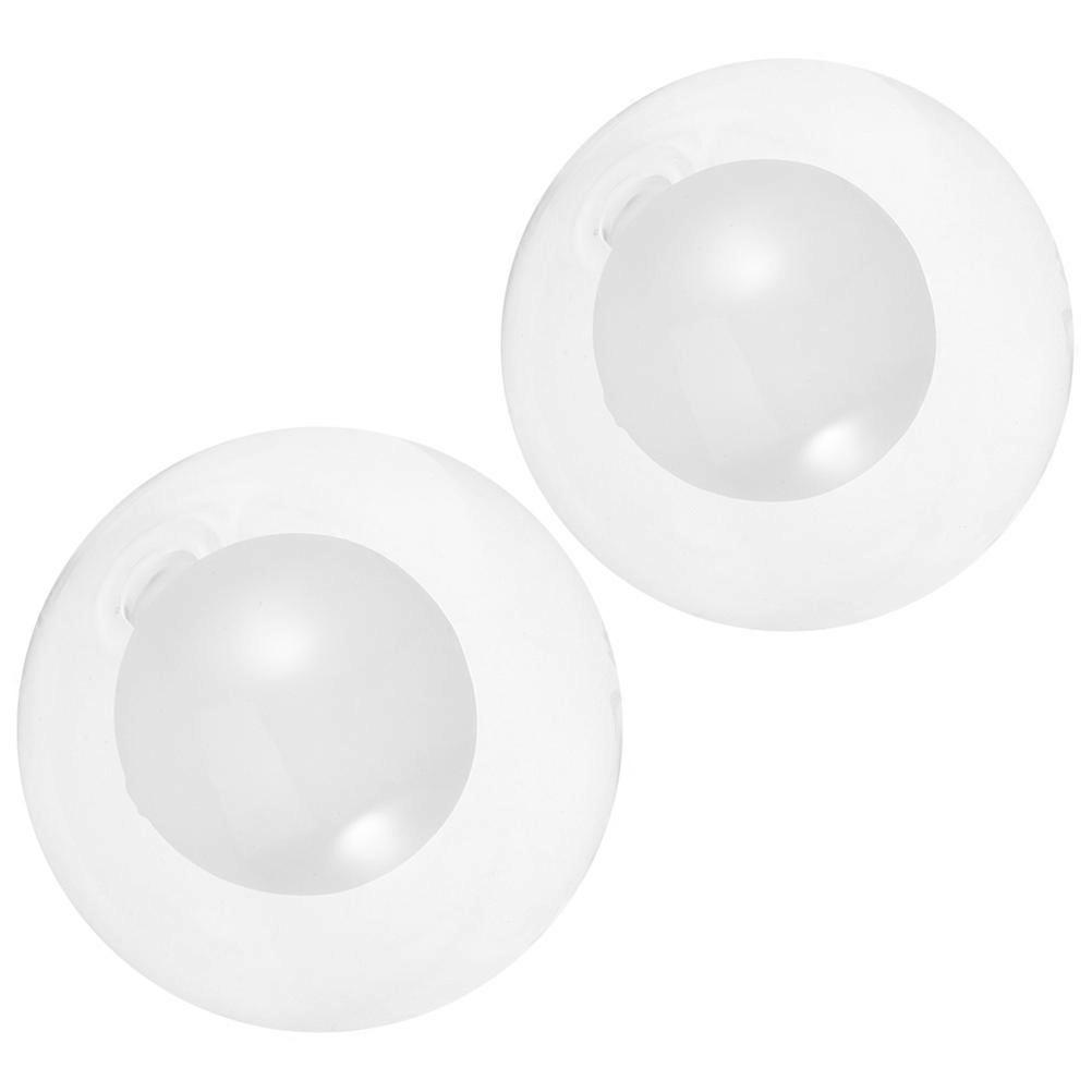 Lamp Shade for Decor with 2Pcs Clear Spherical Shade Covers