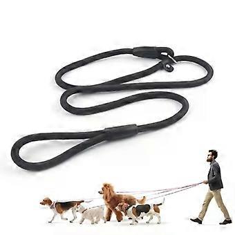 Slip Lead Leash Rope Dog Puppy Pet No Collar Needed 4sizes 1.2M Strong Nylon