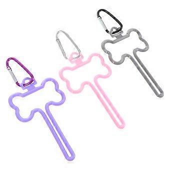 3Pcs Dog Poop Bag Fixed Clip Dog Leash Installation Waste Bag Clip Poop Bag Clip