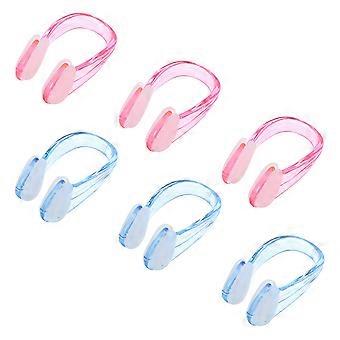 Portable Silicone Swimming Nose Clip for Swimming Use 24Pcs Adult Colored Set