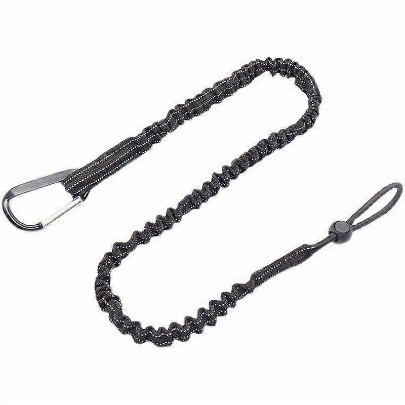 Durable Black Polyester Tool Rope - Non-Electric, Battery-Free [MI]
