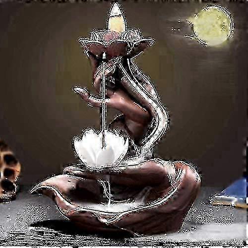 2026 Suitable New Ceramic Backflow Incense Burner Cascade