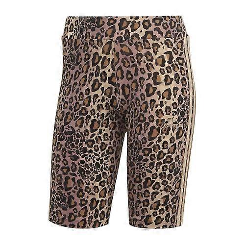 Adidas Dam/Dam Leopardmönstrade Cykelshorts