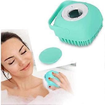 Silicone Body Brush Shower, Iave 2 In 1 Soft Shower Brush Bath