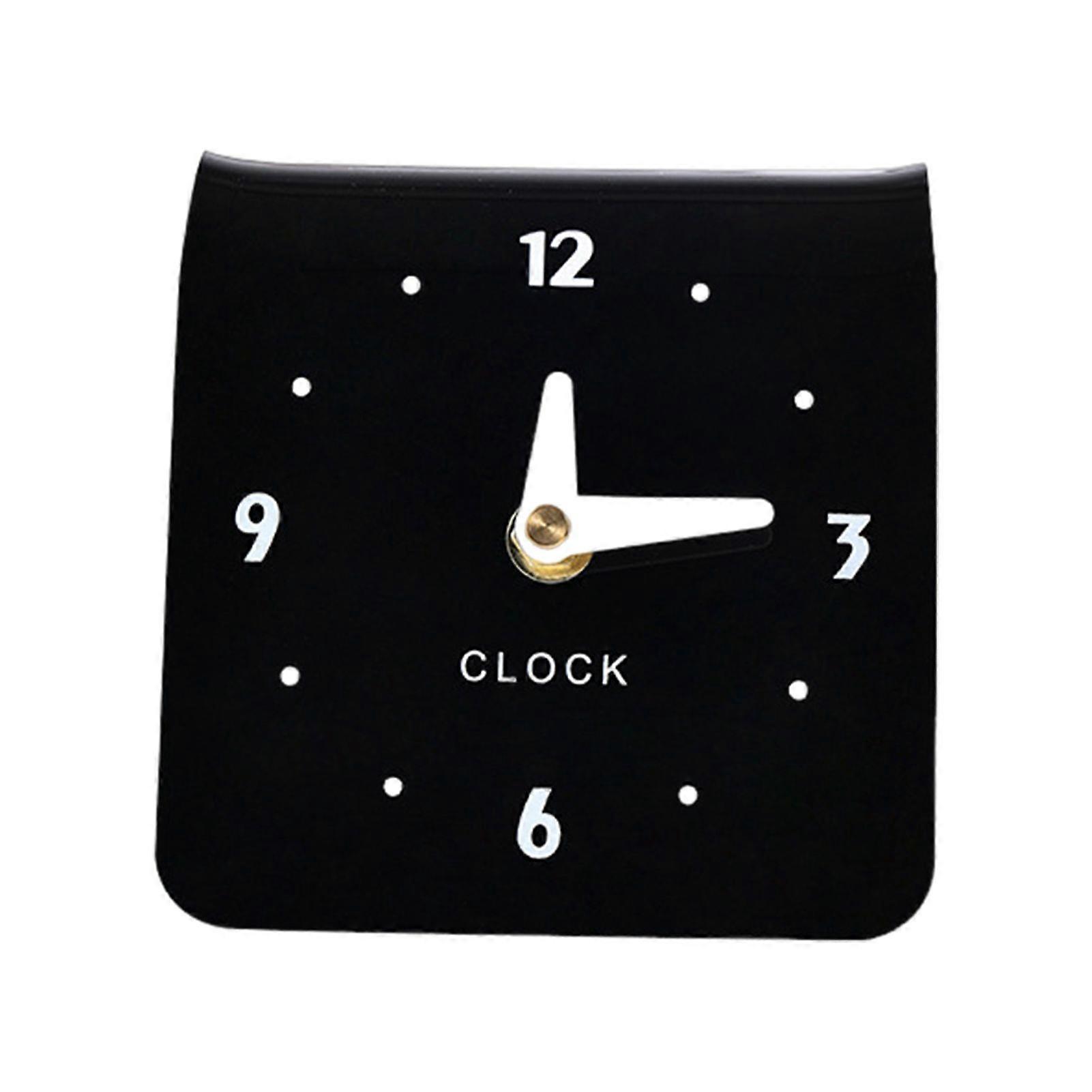 Minimalist Tabletop Clock Creative Pendant Impact-Resistant Easy to Use Battery Powered Bedside Table Clock