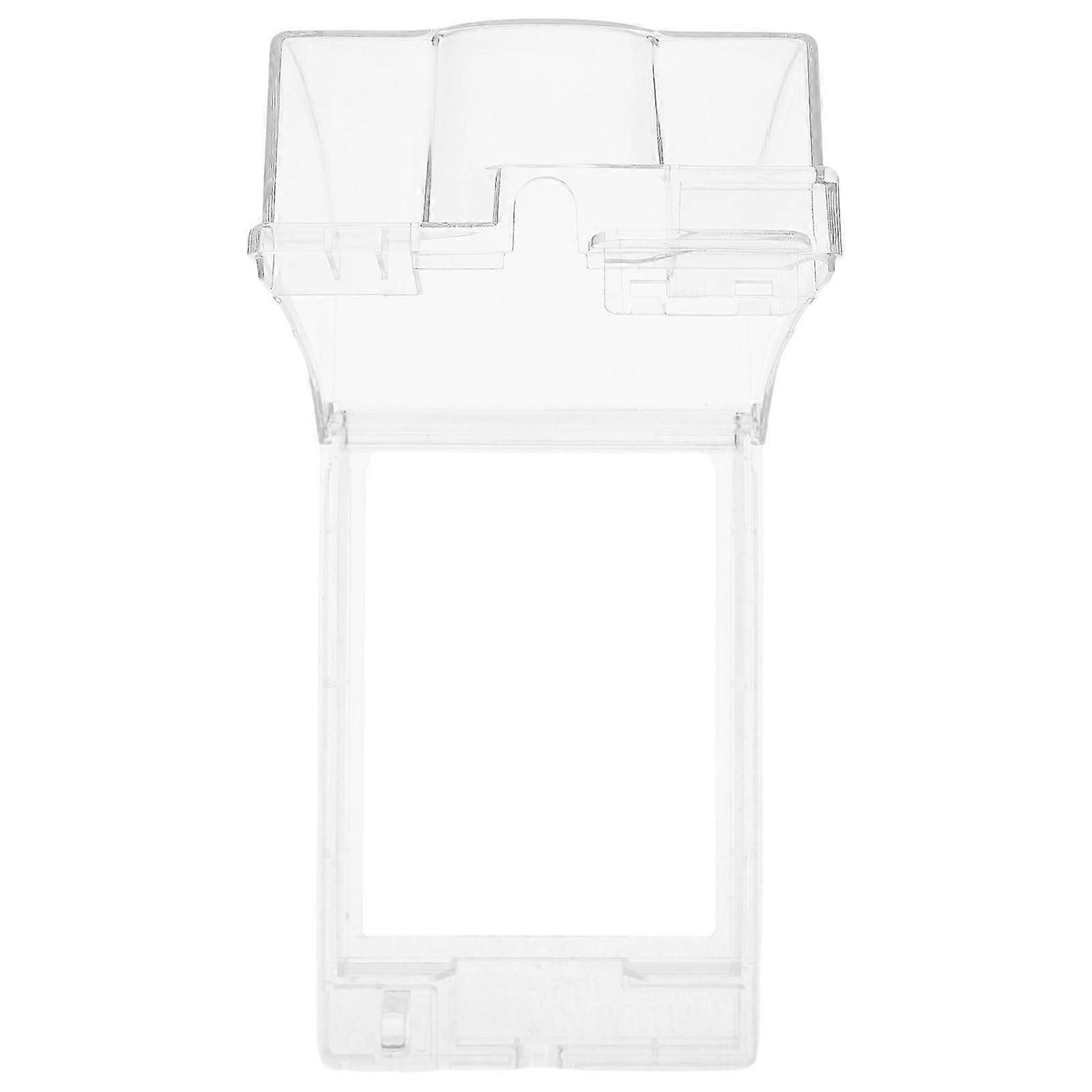 Waterproof Plastic Electrical Outlet Protector, Transparent Socket Cover for Wall Wet Areas