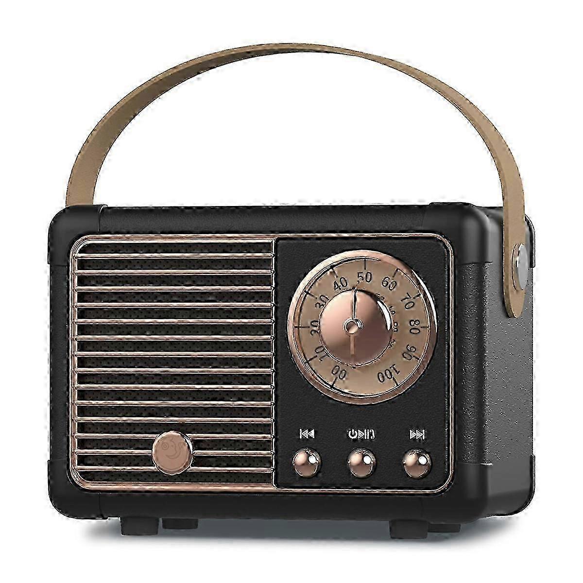 retro bluetooth speaker, small wireless portable speaker