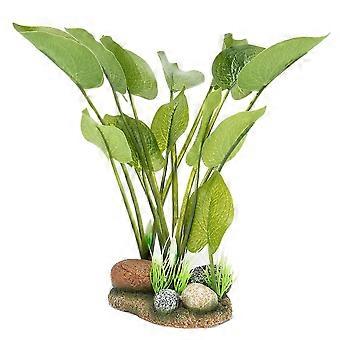 Synthetic Resin Aquarium Artificial Vivid Simulation Rock Water Plants for Fish Tank Landscape DecorationRock Water Plants