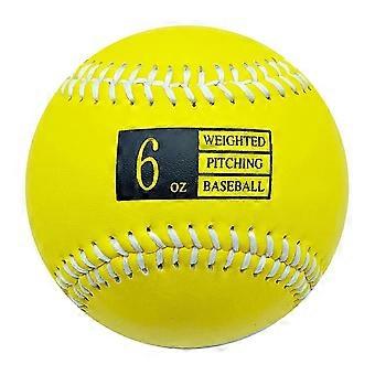 Weighted Baseball for Strength Training, PVC & Synthetic Leather, Non-Slip Grip, 9 Inches, 4 Weight Options, Multicolor ZT
