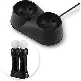 Dock di ricarica per controller di movimento PS4 VR e VR Move, doppio dock di ricarica per controller PS Move