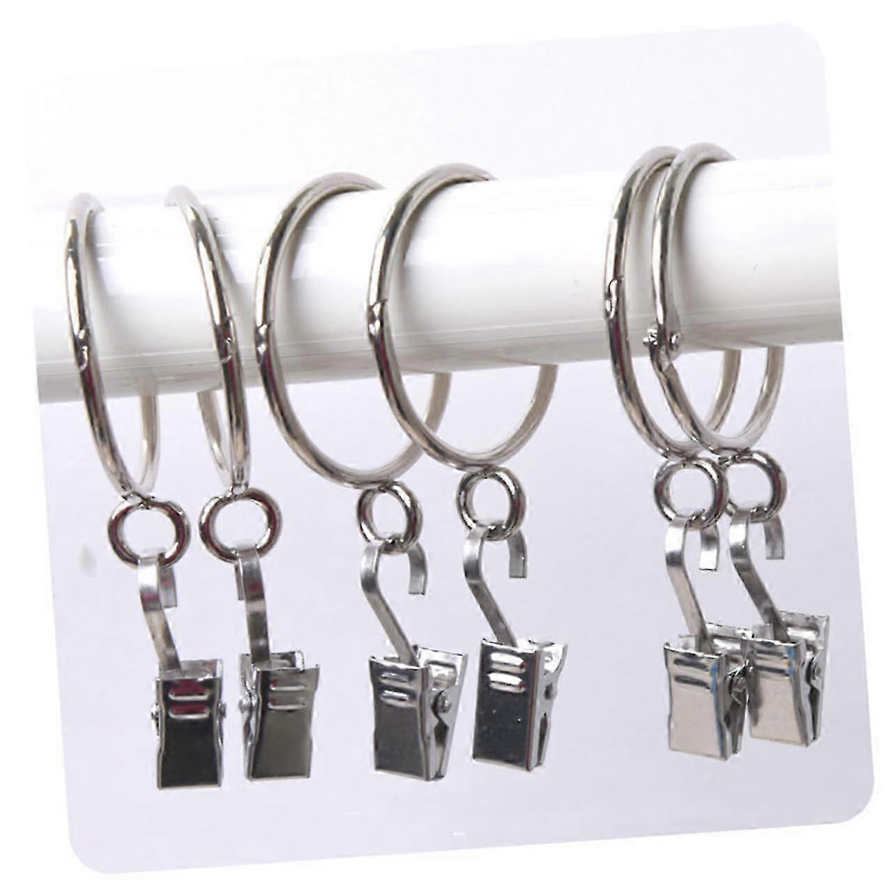 32mm Metal Shower Ring Set