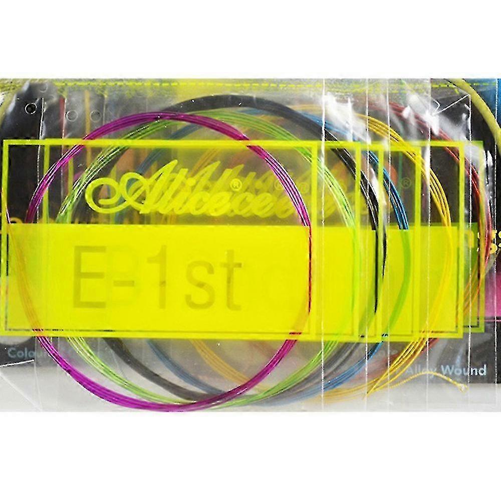 A107C Classic Guitar Strings Colourful Nylon Strings compatible with Classical Guitar Strings
