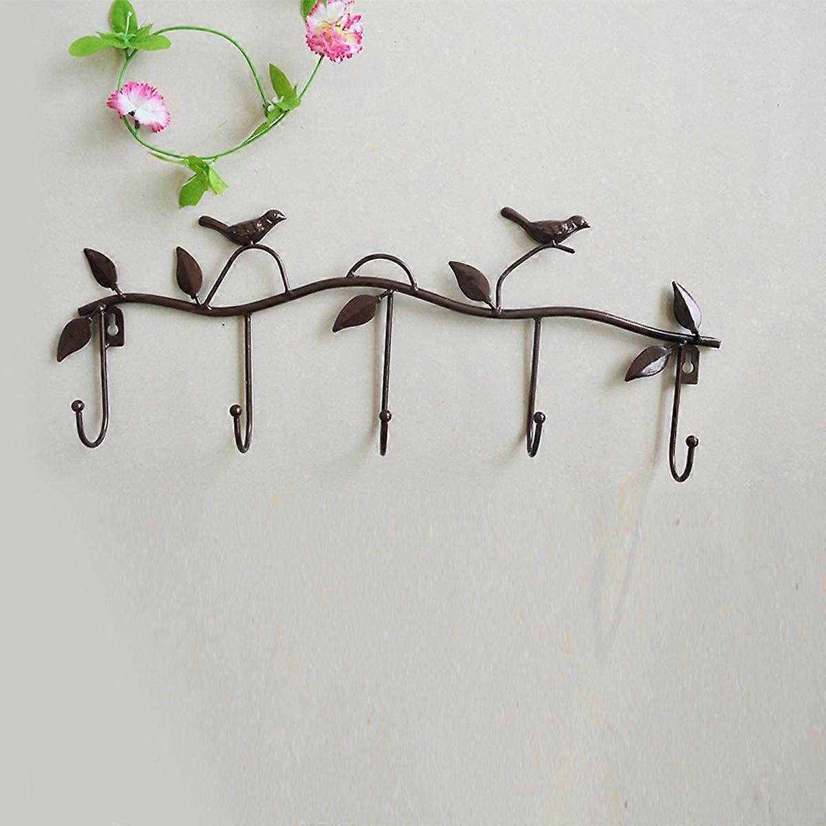 Smooth Rounded Edges Vintage Wall Hanger Space-Saving Multi-Purpose