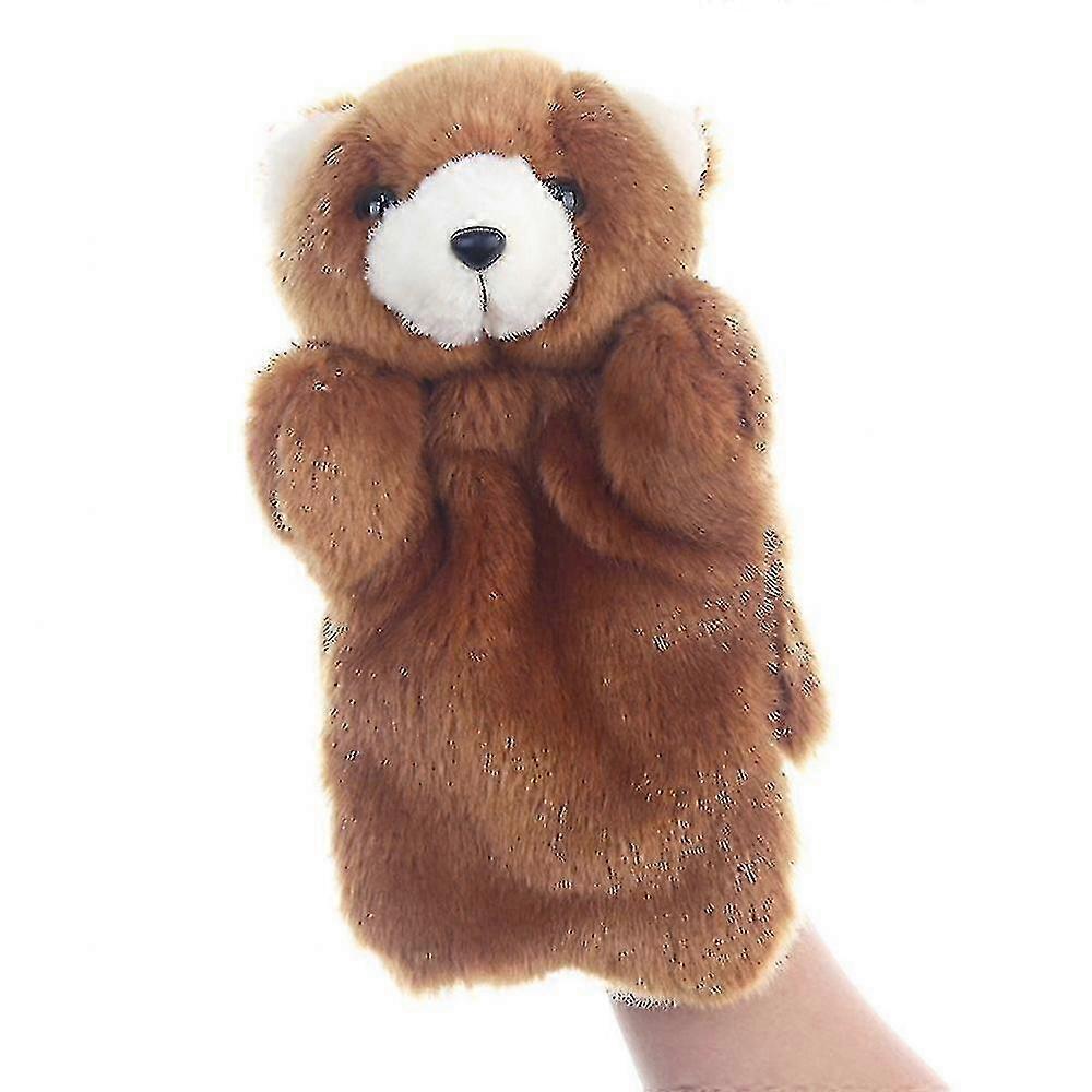 Soft Brown Bear Hand Puppet 30cm
