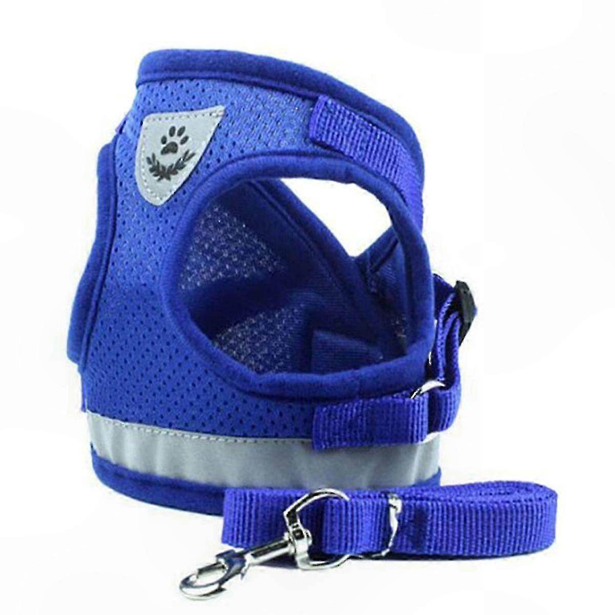 Soft Mesh Reflective Dog Harness Set
