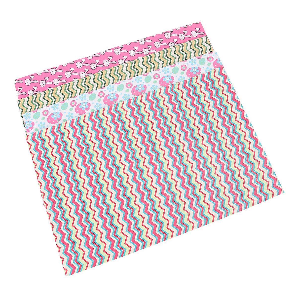 DIY Earrings Making Sheet for Jewelry Accessories 4Pcs Easter Theme PU