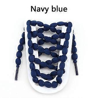 1Pair Fashion Beaded Shoelaces Colorful Sneaker Round Laces for Shoes 120/140/160cm Thickened 1CM Boot Shoelace Shoe Accessories