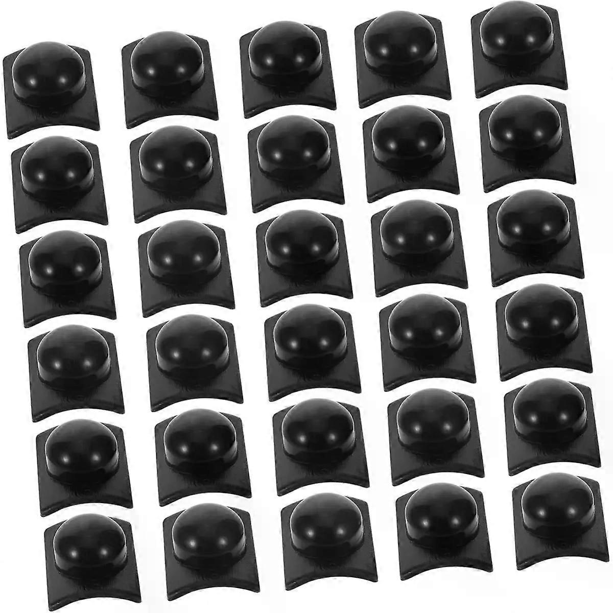 Rubber Flashlight Switch Cap 30pcs Waterproof Push Button Cover