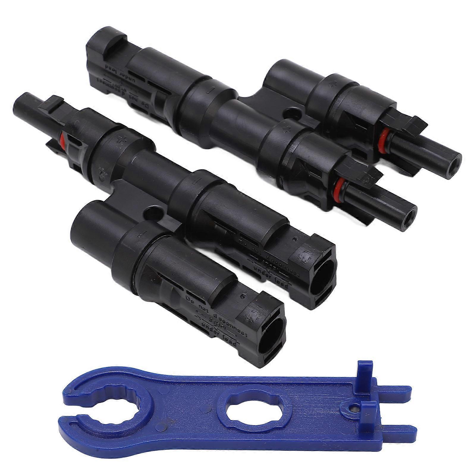 1500V Solar T Connector 2-Pack