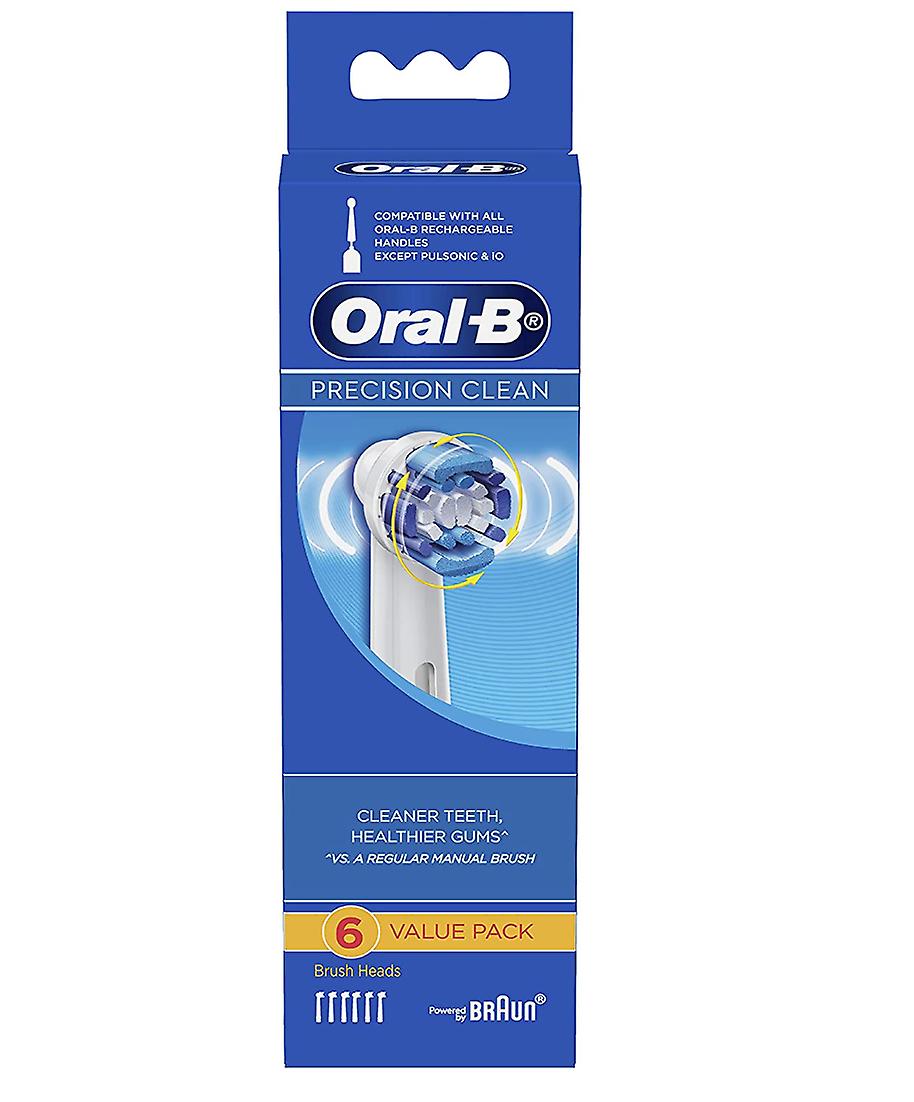 Oral B Power Toothbrush Precision Clean 6 Pack