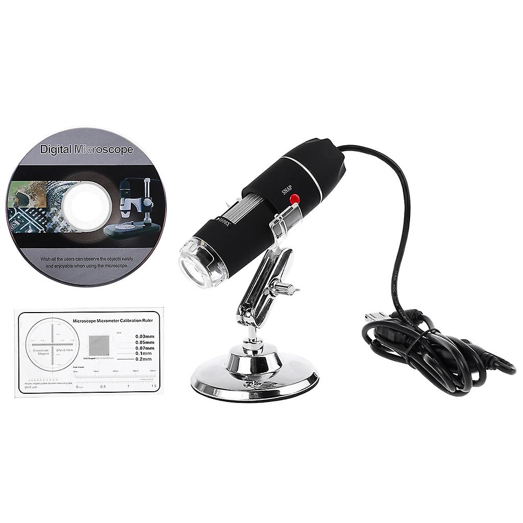 1600X Camera 8LED OTG Endoscope Digital Microscope Magnification for Laboratory