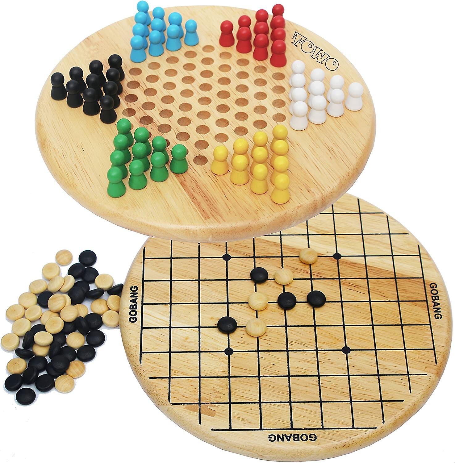Strategy Game, 2-in-1 Board Game For The Whole Family