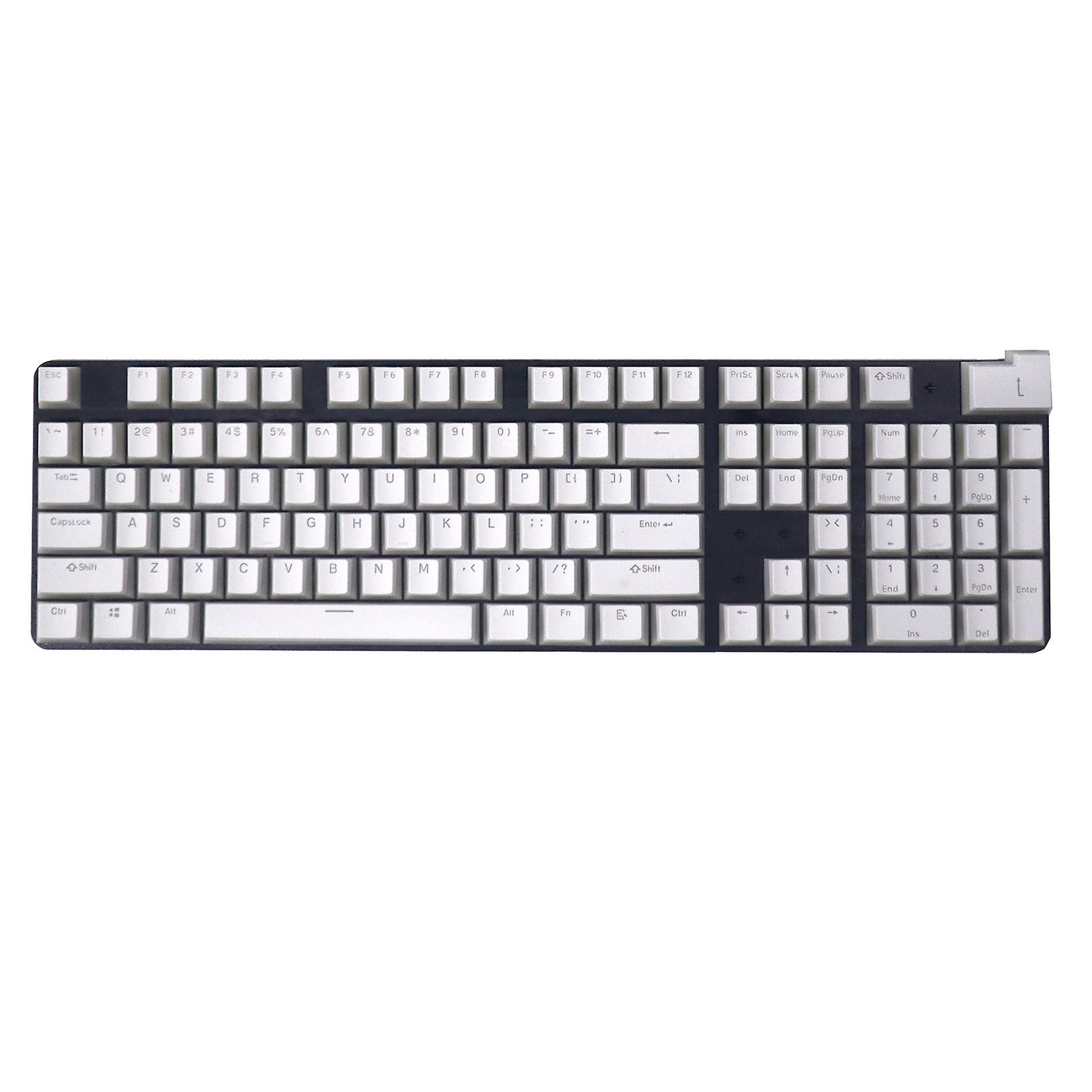 104Keys ABS/PBT Keycap Pudding OEM Profile Backlit for RGB Mechanical Keyboard