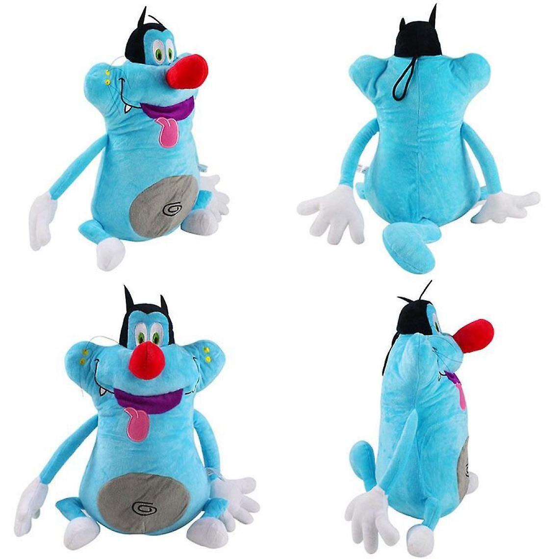 The Oggy Cat And The Cockroach, The Plush Doll.(blue)