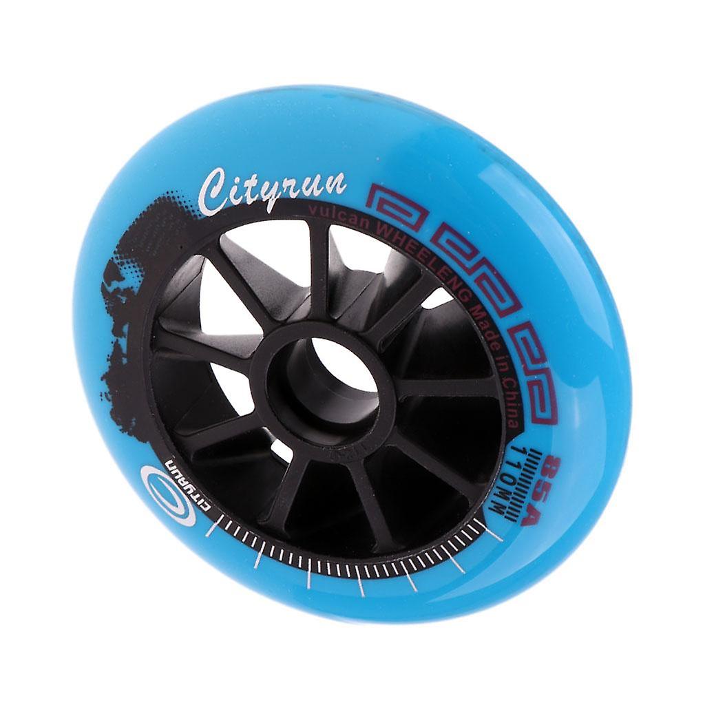 Eisschnelllaufräder Outdoor Indoor Inline Skate Räder Werkzeug 100mm Blau