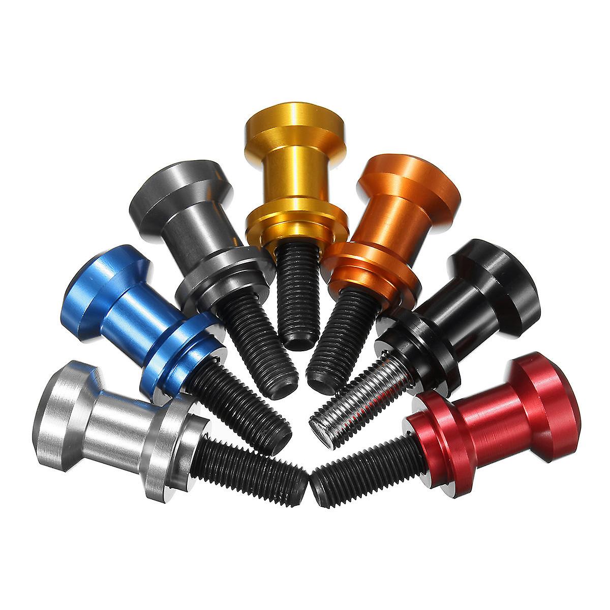 10Mm Aluminum Cnc Swing Arm Spools Bobbins Sliders For Kawasaki Zx6r & Yamaha Fzr400
