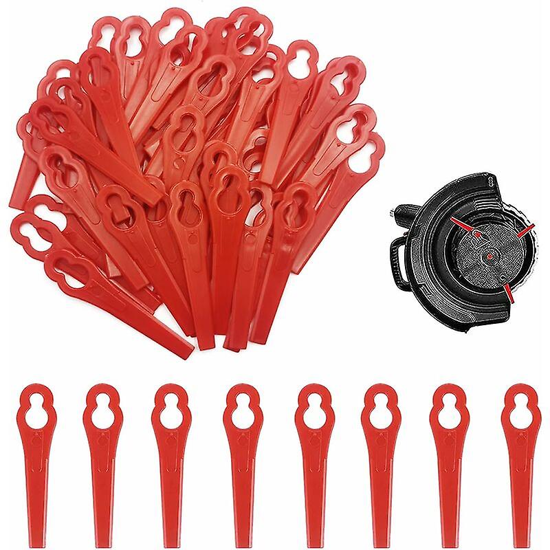 50 pices pour florabest lidl frta 20 A1 lames de coupe en plastique de rechange