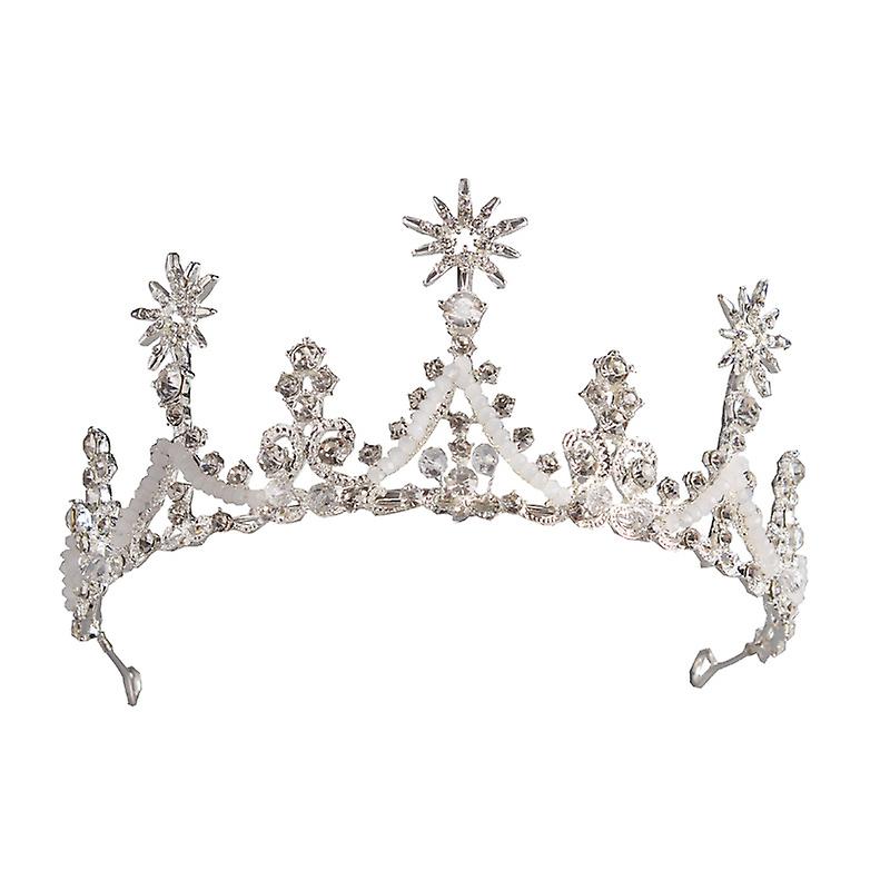 Rhinestone Alloy Crown