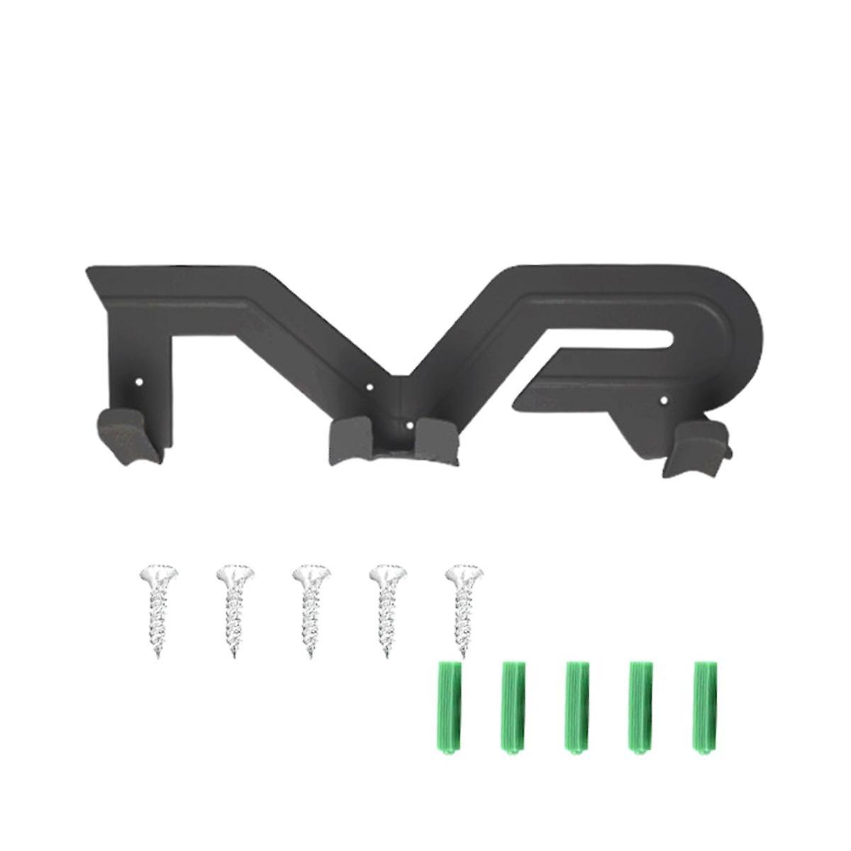 VR Storage Stand Hook for Wall Mount VR Headset Rack Holder Headset Earphone Hanger Accessories,Bla