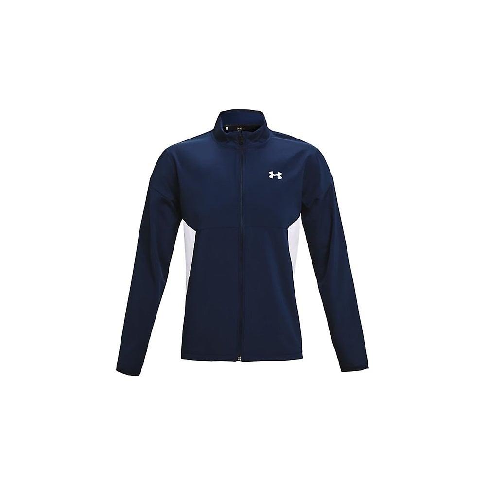 男士 Under Armour Storm Windstrike 全拉链 - 学院/白色