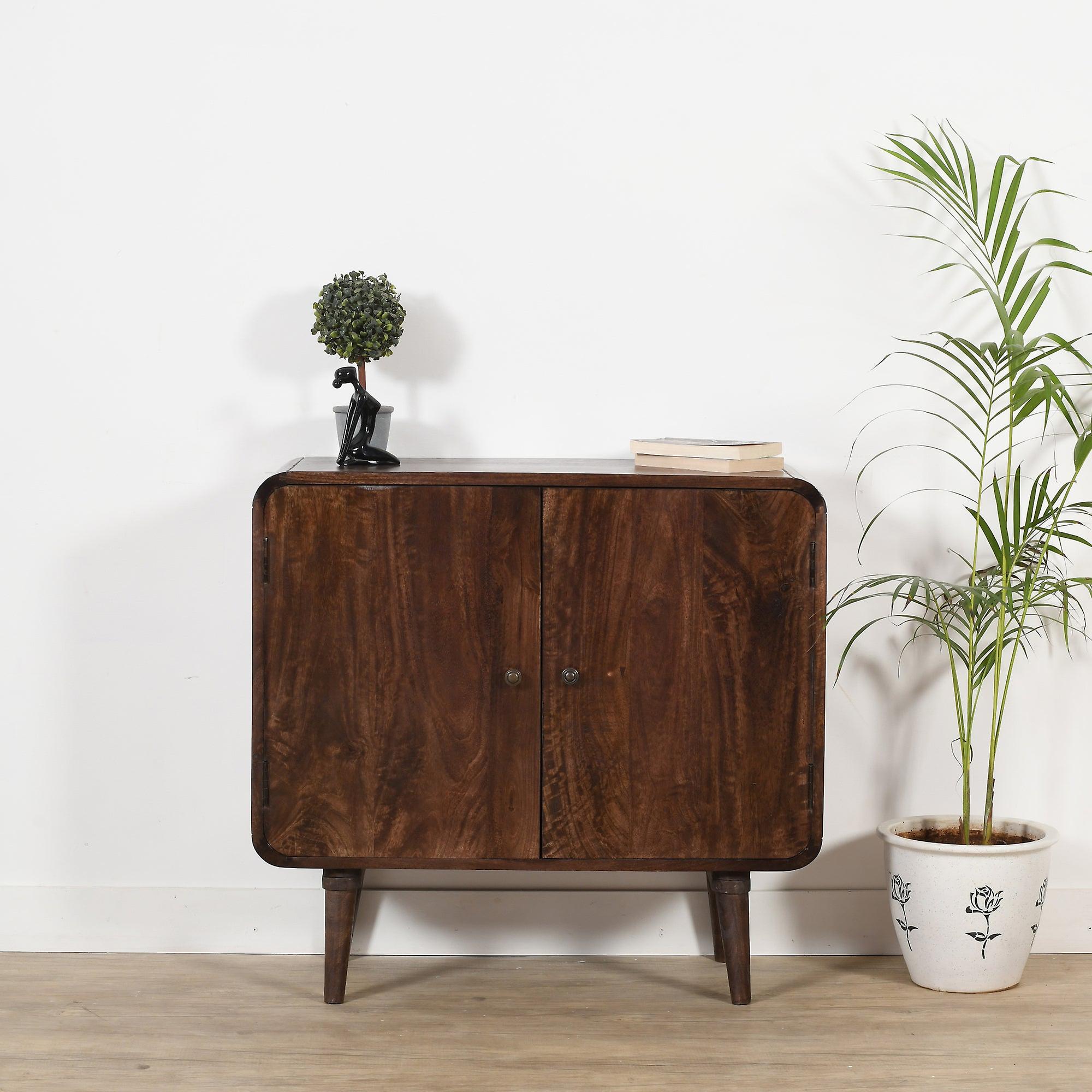 Franciscan Dark Mango Wood 2 Door Sideboard