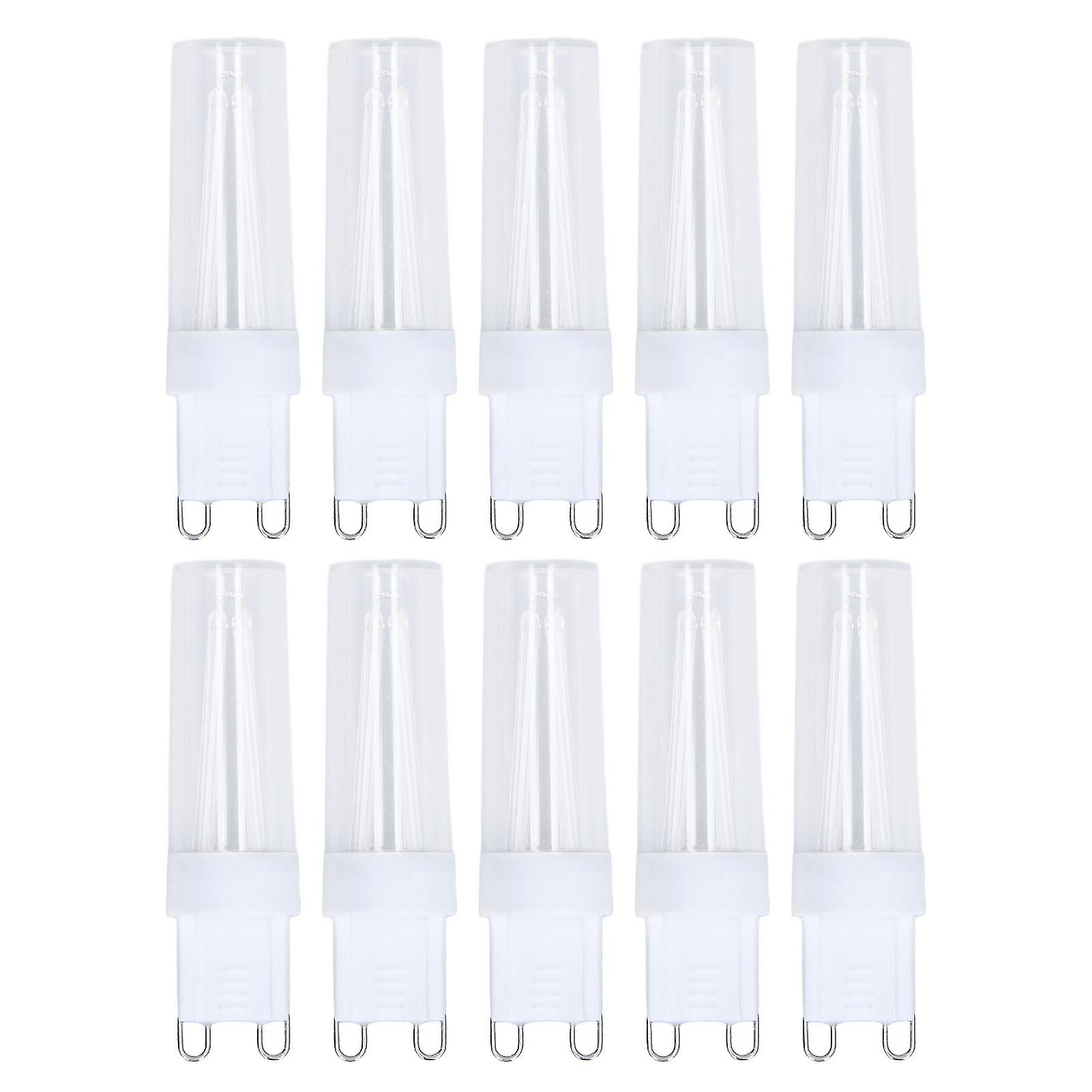 Pack of 10 G9 LED Small Energy Saving Bulbs Blue Light for Chandelier Table Lamp 500lm 3W 220V