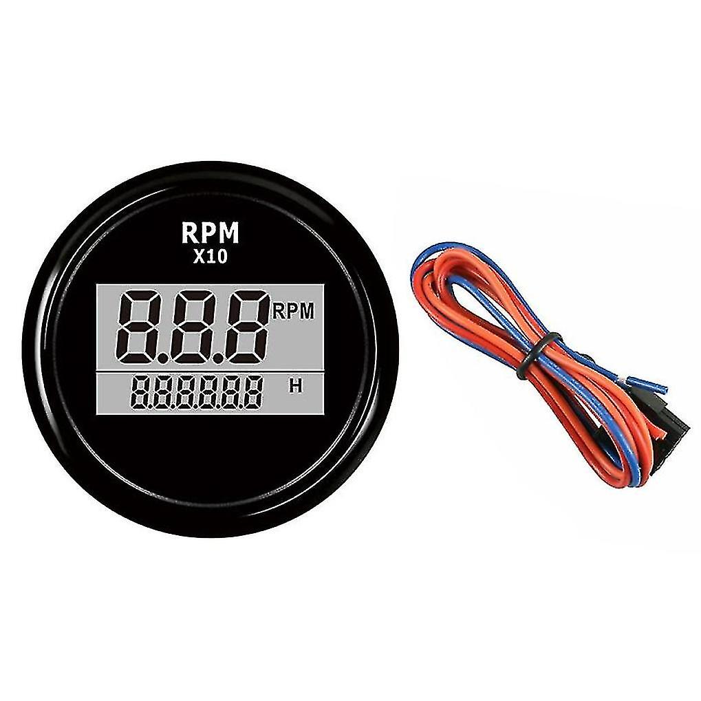 Tachymètre Numérique AR925 - Mesure 0.5 à 19999 RPM - Écran LCD - Pour Vitesse De Rotation Et Linéaire - 12