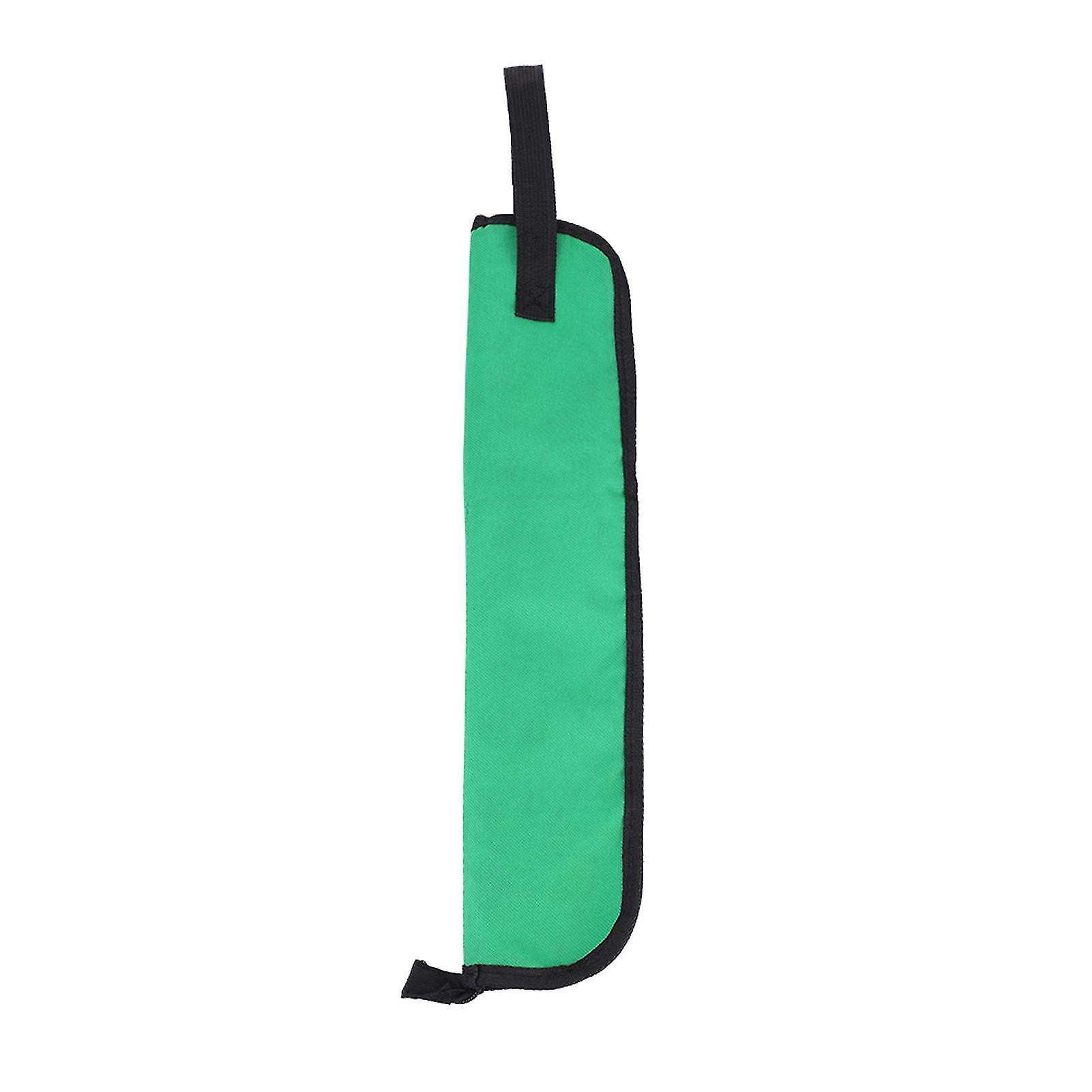 IRIN Drum Stick Storage Hanging Bag Drumstick Portable Handbag with Handle (Green)