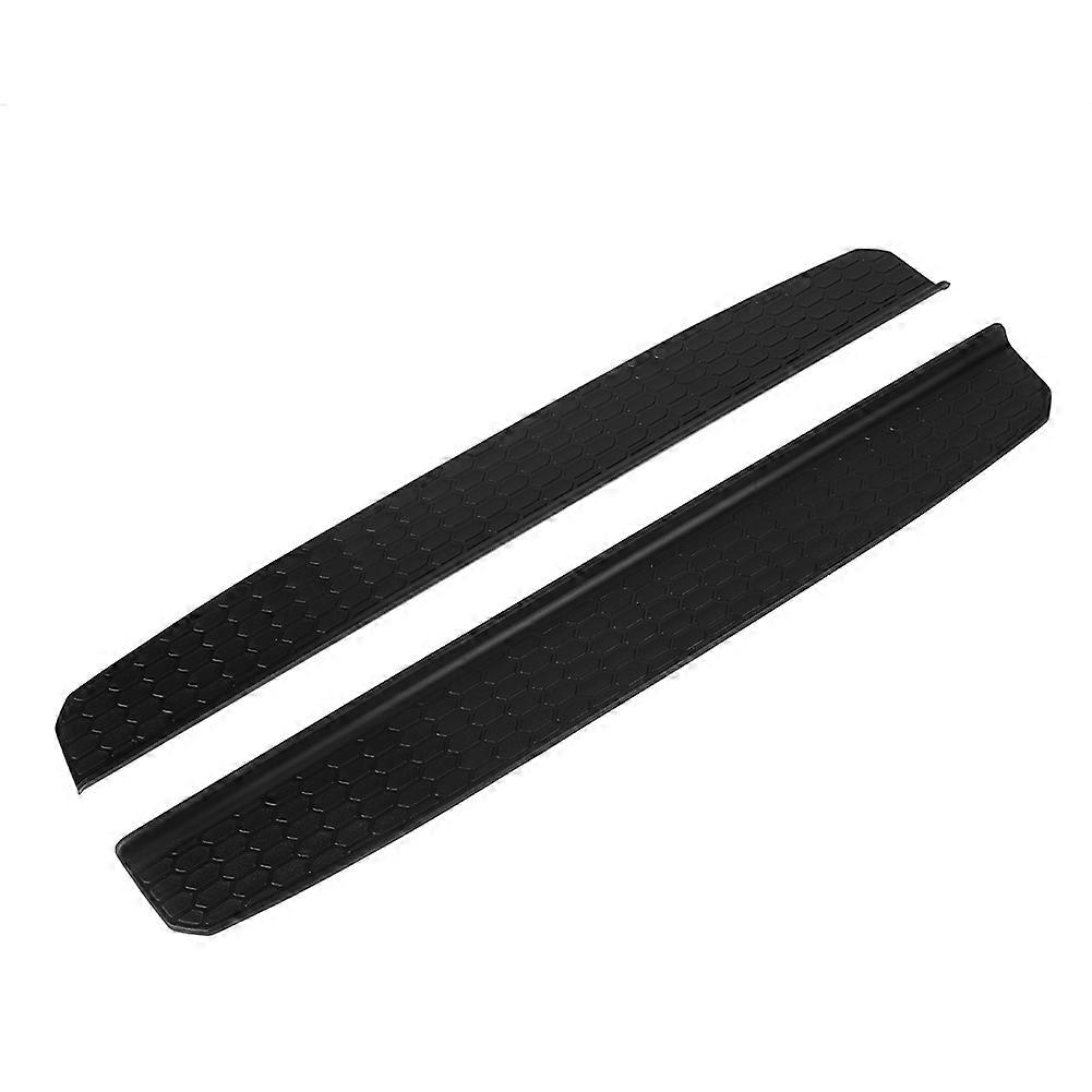 Plaque de protection noire pour seuil de porte de voiture, accessoire pour Jeep Wrangler JL 2018+ 2 portes