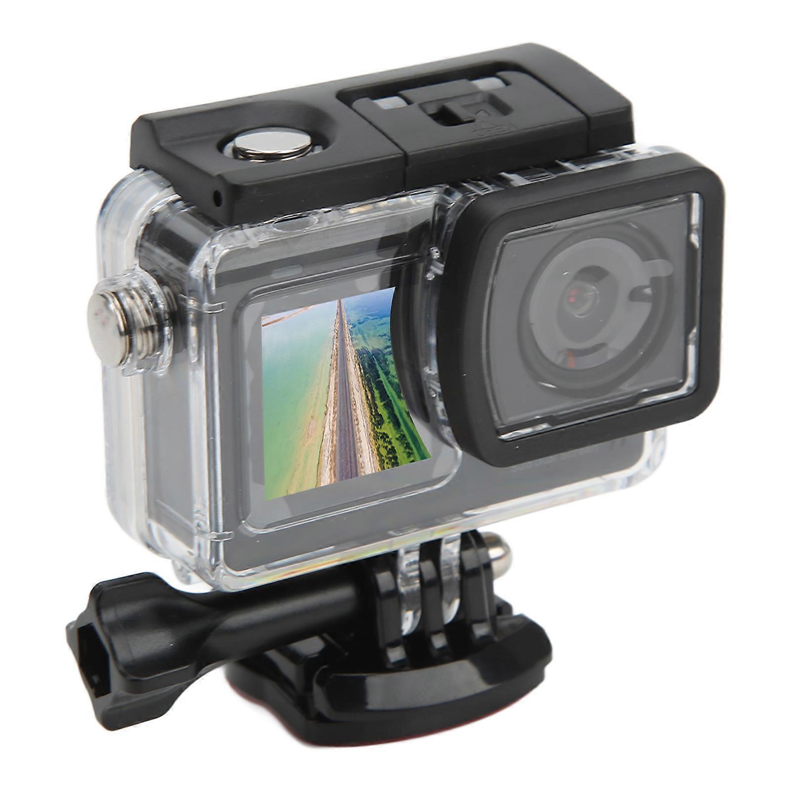 SJ8 Dual Screen 4K 30FPS Action Camera Waterproof 30M, 3.2" Display