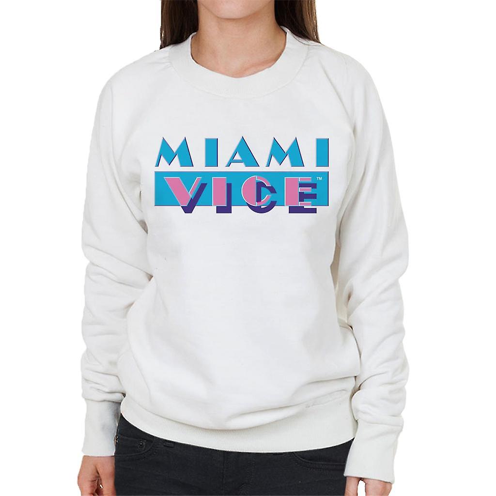 Miami Vice Classic Logo Women's Sweatshirt